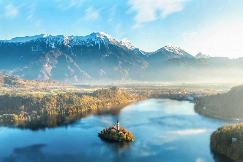 Bled Lake with island