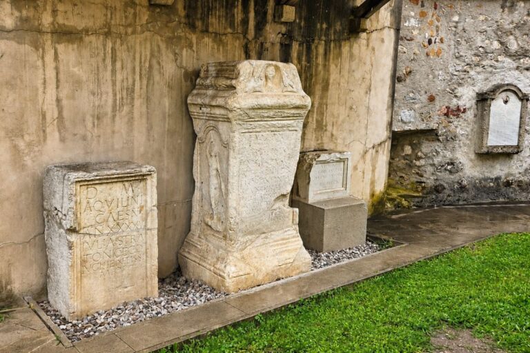 Roman Tombstones in Tarvisio Ancient Roman tombstones and stone monuments in Tarvisio